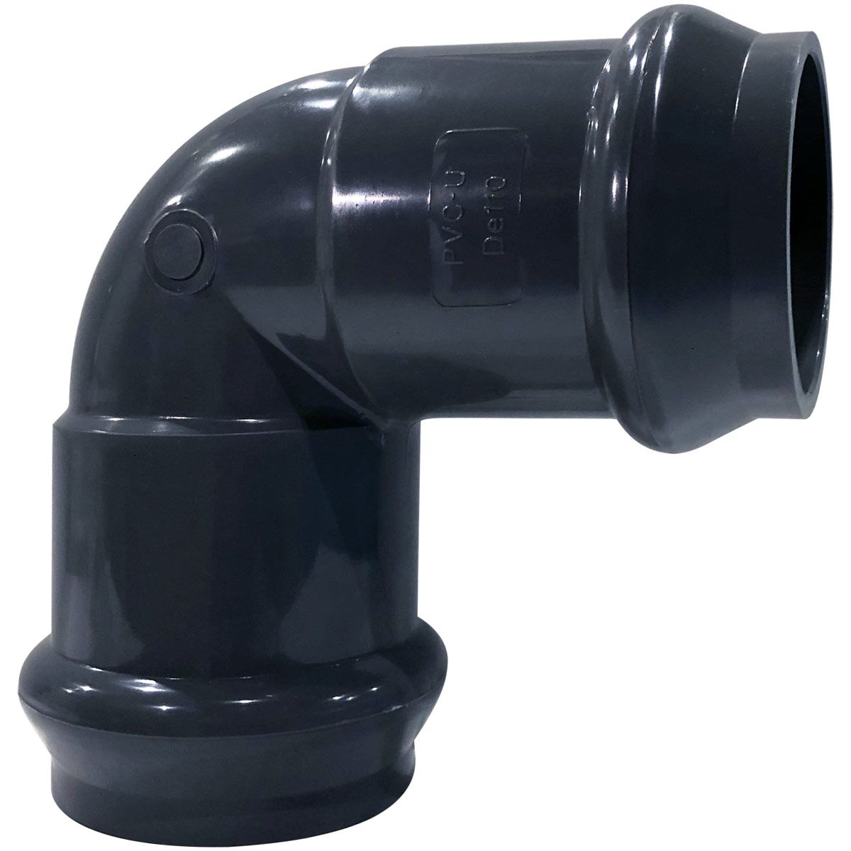 Отвод 90 двухраструбный d110 мм